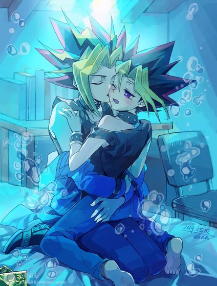 《(遊戲王同人)【暗表】關於攻略galgame中的男配角這件事》