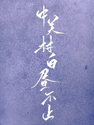 《中關村白晝不止》